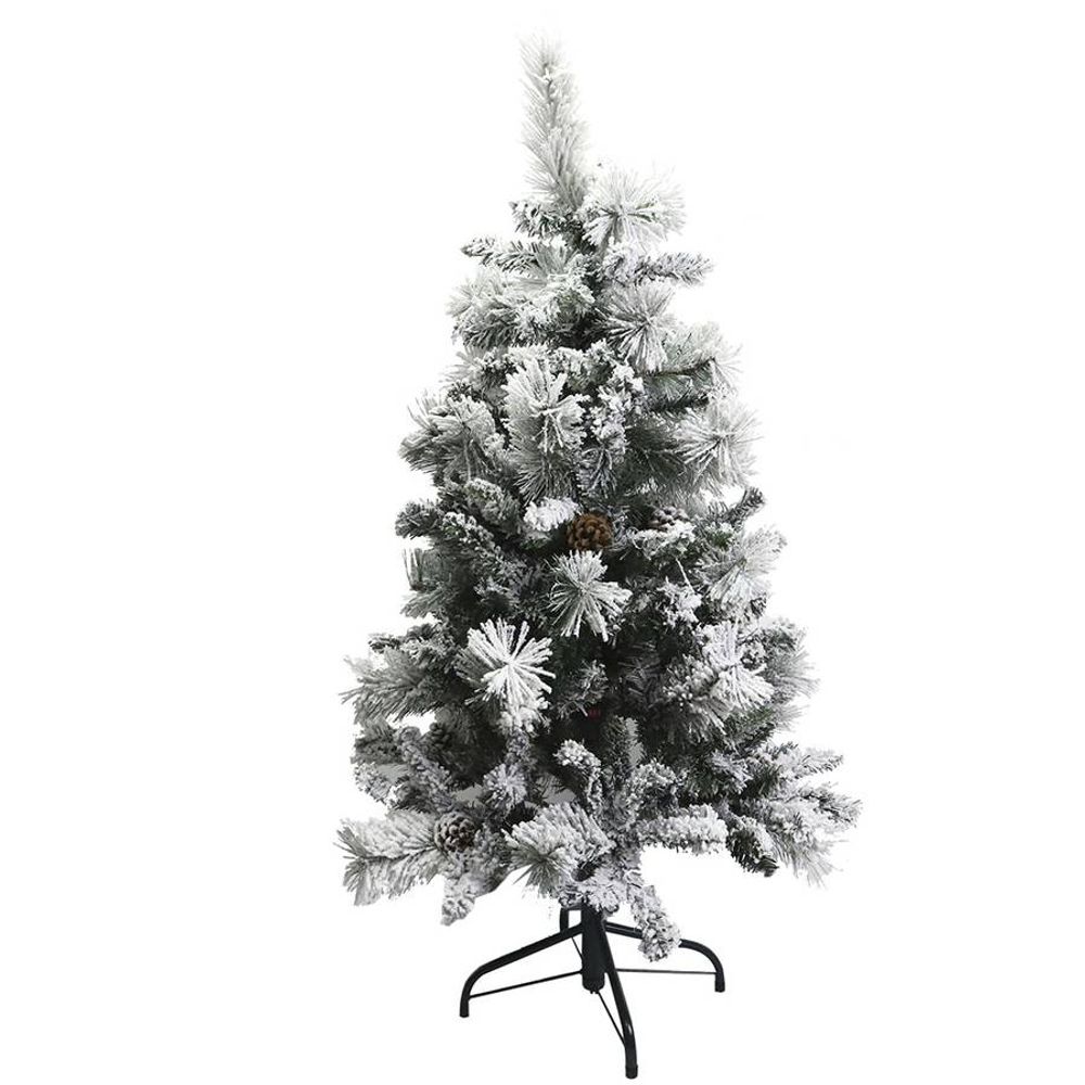 Árvore de Natal com Neve Artificial (2,1 M) - Kazanto